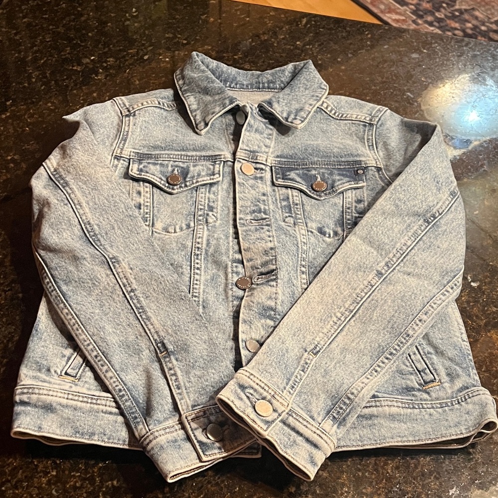 AG Adriano Goldschmied Blue Denim Jacket